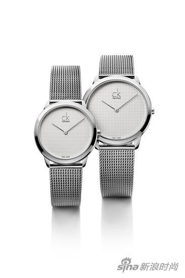 Calvin Klein minimal永恒系列情侣腕表