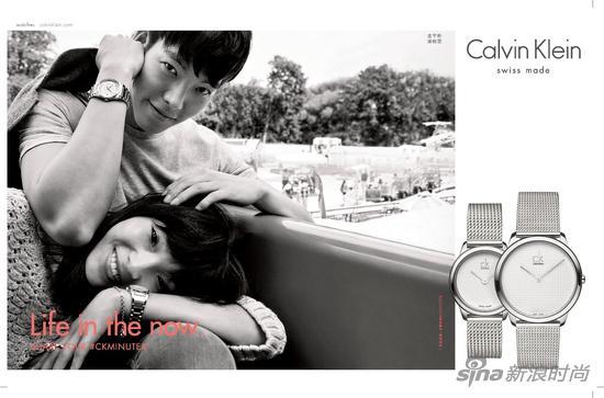Calvin Klein minimal永恒系列visual