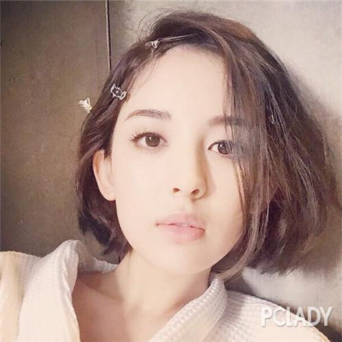 大斜分的刘海