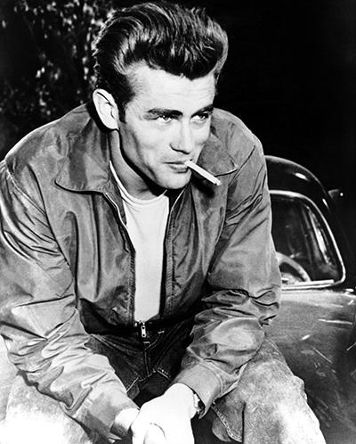 James Dean身着Lee牛仔裤