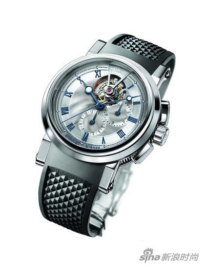 宝玑(Breguet) 航海系列Marine 5837陀飞轮计时码表