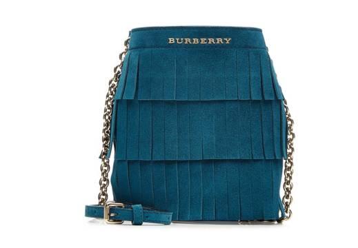 Burberry 流苏麂皮水桶链条包,约 4500 RMB