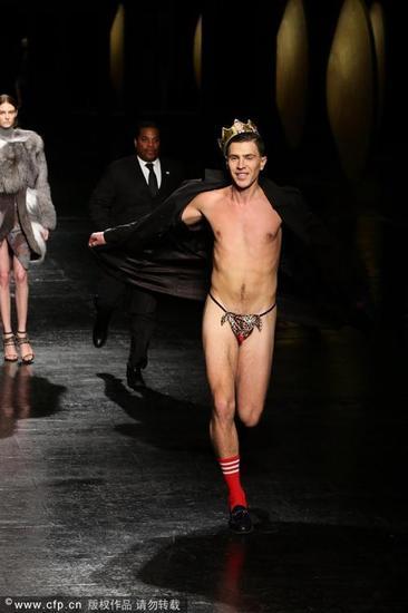 2014秋冬纽约时装周Prabal Gurung 专场秀上
