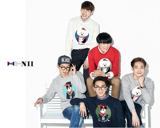 WINNER为NII品牌代言