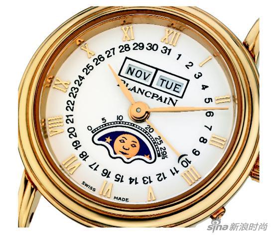 Blancpain宝珀月相盈亏腕表