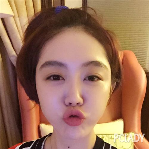 all back的短发发型