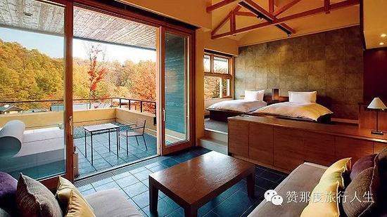 传统日式旅馆被赋予了Loft的空间理念