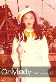 从小就是个美人胚子