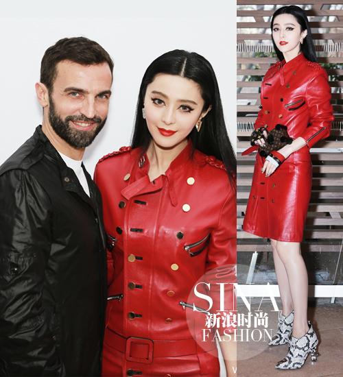 范冰冰与设计师Nicolas Ghesquière