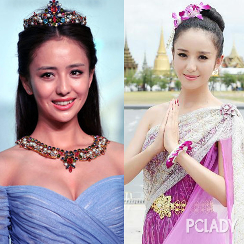 佟丽娅变白美人