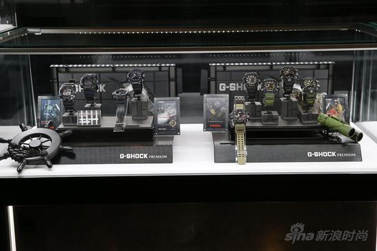 现场PREMIUM系列展台