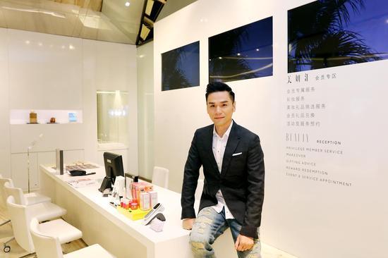 Kevin老师亲临连卡佛美妍汇