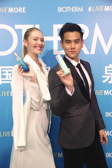 彭于晏&Candice齐现上海