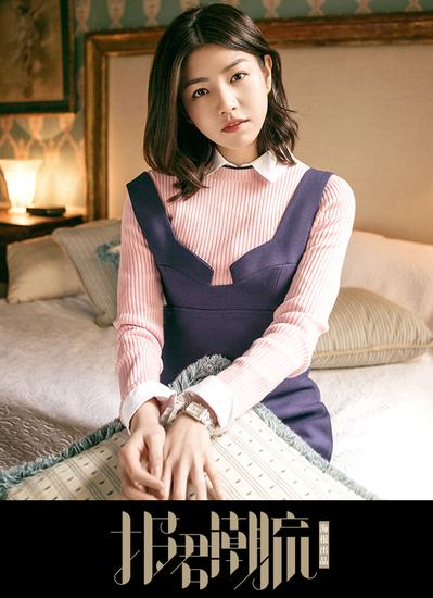 陈妍希 马卡龙色Look