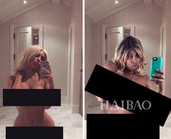 GloZell Green致敬金·卡戴珊 (Kim Kardashian)