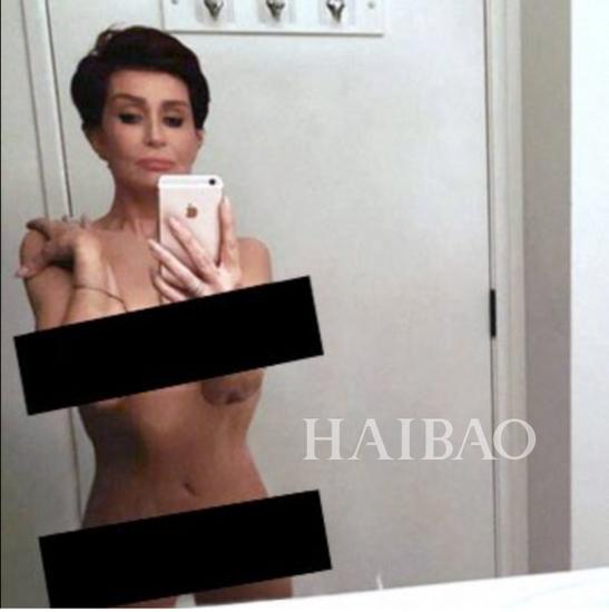 Sharon Osbourne致敬金·卡戴珊 (Kim Kardashian)