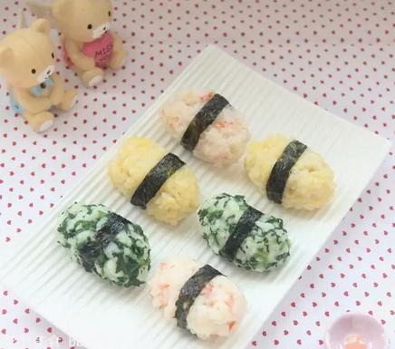 三色饭团