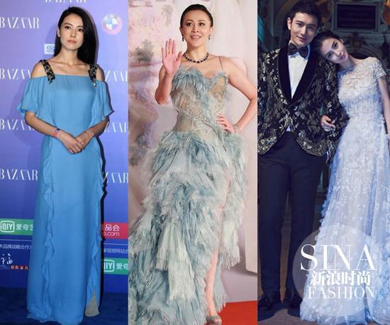 高圆圆、刘嘉玲、angelababy