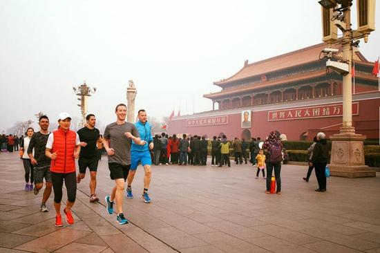 Mark Zuckerberg造访中国