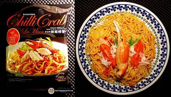 百胜厨新加坡辣椒蟹肉干面(新加坡)