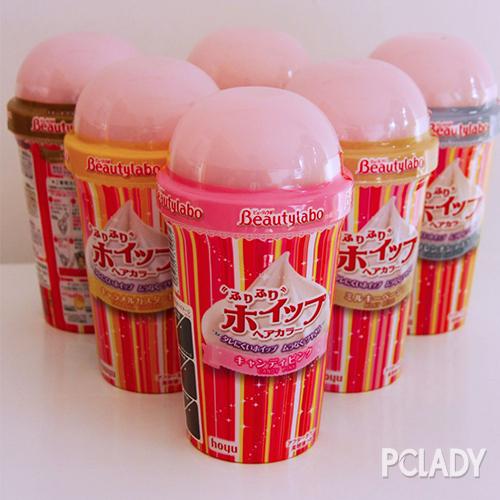 日本beautylabo 冰淇淋摇摇杯泡沫染发剂