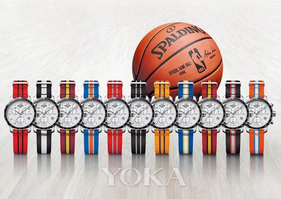 天梭时捷系列NBA球队特别款腕表,售价3050元。
