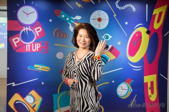 斯沃琪集团中国区总裁陈素贞女士