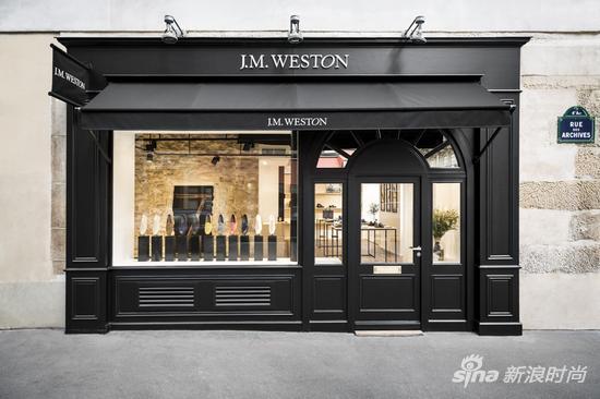 J.M. Weston巴黎玛黑区全新精品店