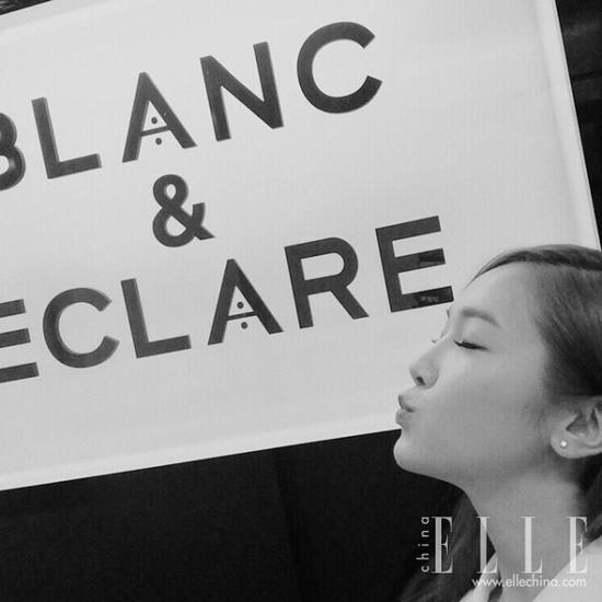 Sense满分的郑秀妍创立了自己的品牌:BLANC & ECLARE。