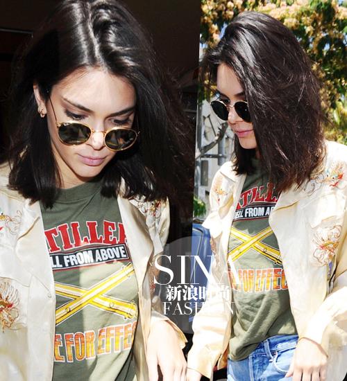 Kendall Jenner最新街拍