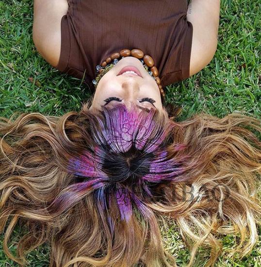 国外的“Stenciled Hair”才是真正的“城会玩”!