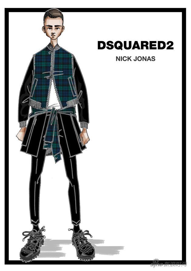 DSQUARED2设计手稿