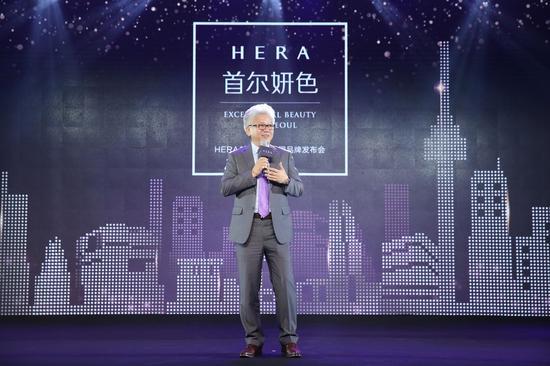 爱茉莉太平洋中国区总裁高祥钦先生致辞