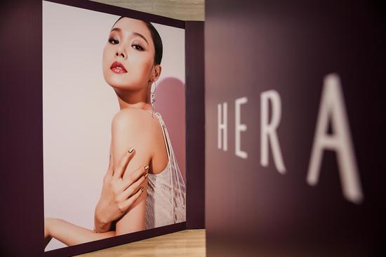 HERA赫妍进驻中国品牌发布会现场