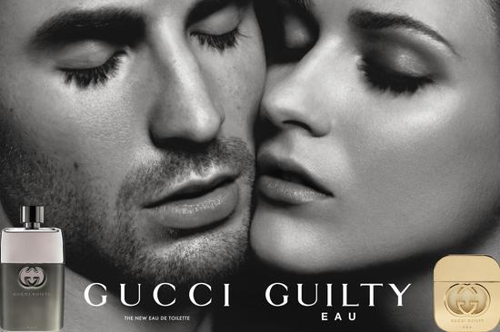 Gucci Guilty Eau 古驰罪爱悦源淡香水广告图