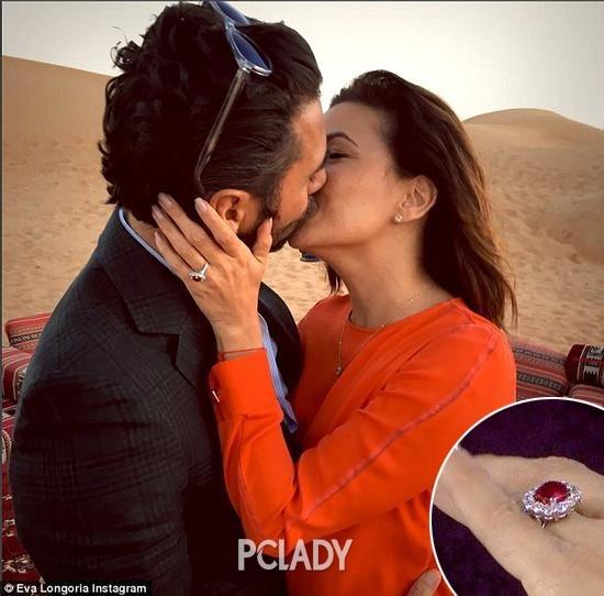 Eva Longoria与Jose Antonio Baston订婚
