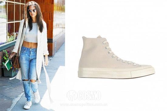 Ratajkowski Converse All Star High-Tops