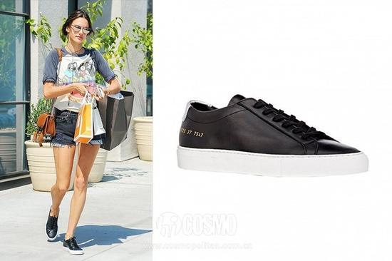 Alessandra Ambrosio Common Project Learger Achilles Low-Top