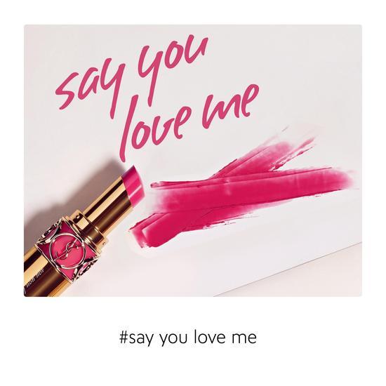 say you love me