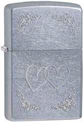Zippo 2016防风打火机新款 花沙质感情人系列