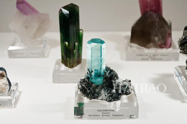 海蓝宝石Aquamarine晶体