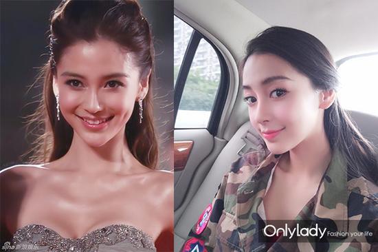 Angelababy:美白靠内调