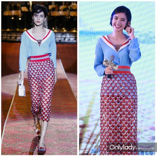 衣服正面在此!女星唐艺昕也穿过,确实非常可爱