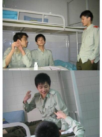 儿时从军的杨洋