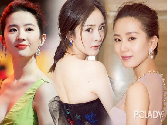 杨幂刘亦菲刘诗诗仙剑三美齐聚