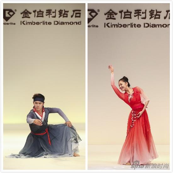 现代舞“传奇·礼赞”大气磅礴,表达了对民族,对艺术的礼赞