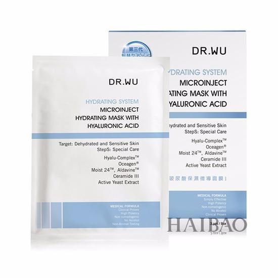 达尔肤 (Dr.wu)玻尿酸保湿微导面膜