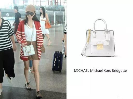 杨幂背Michael Kors包包
