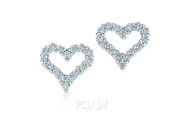 Tiffany HEARTS 耳环