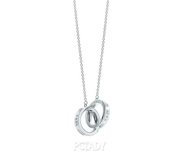 Tiffany 1837系列扣环圈形吊坠
